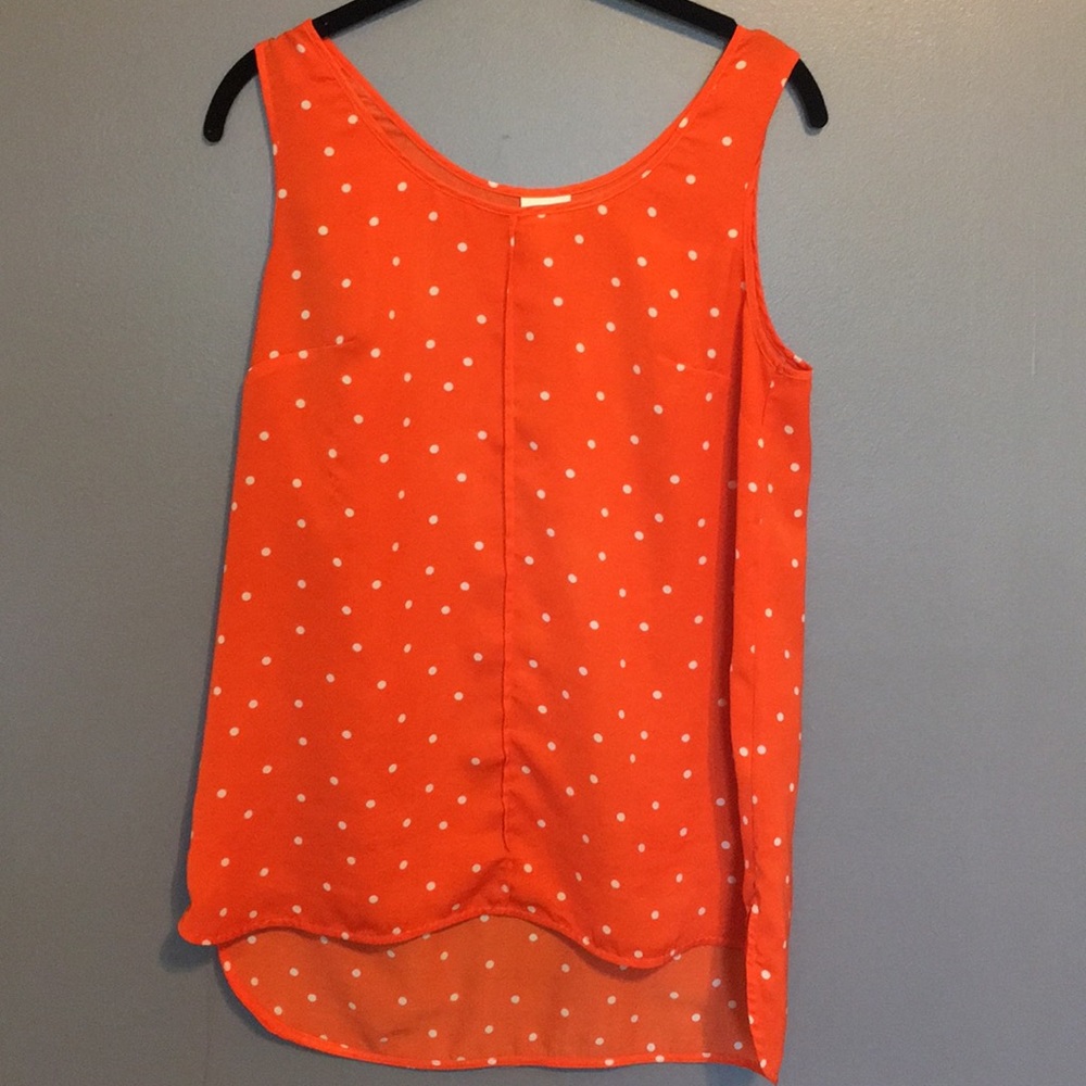 Nero a Polka Dot Blouse Sleeveless size S